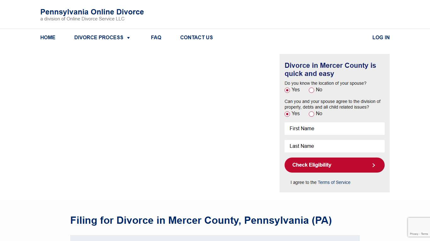 Filing for Divorce in Mercer County, Pennsylvania Mercer County Divorce